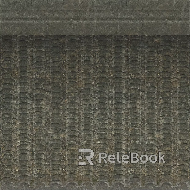 Green tile texture