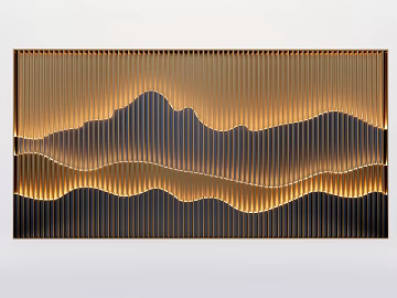 three-dimensional physical painting 3d model