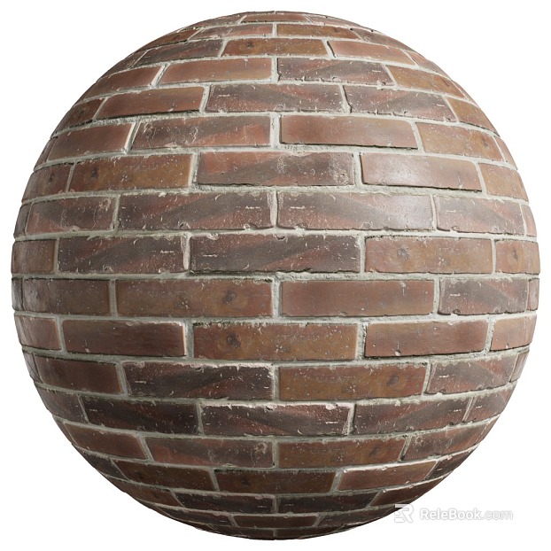 Brick wall PBR texture