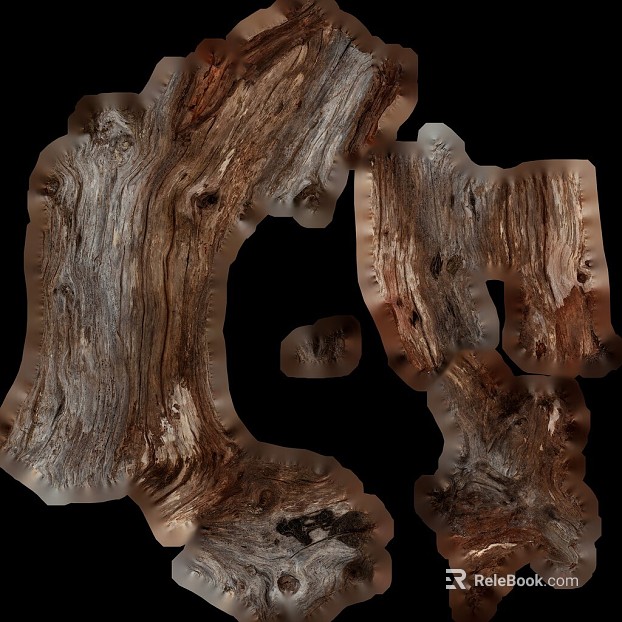 Retro style old wood wall decoration material texture