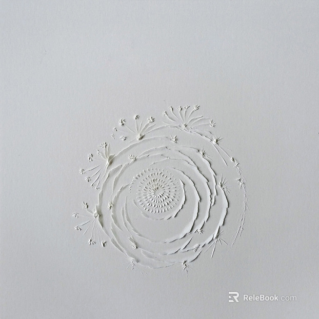 three-dimensional physical painting texture