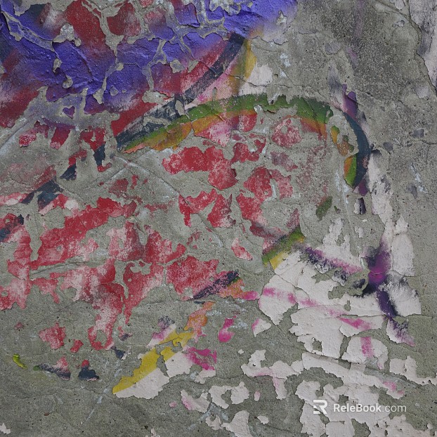 Graffiti wall texture
