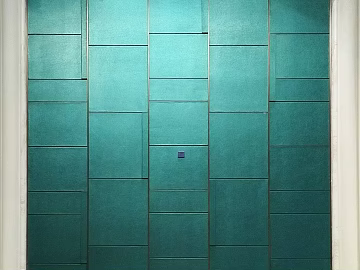 Dark green hard bag wall panel background wall texture (ID:ffaeh294171)