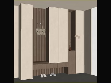 Modern beige siding entrance texture (ID:ffaeh493356)