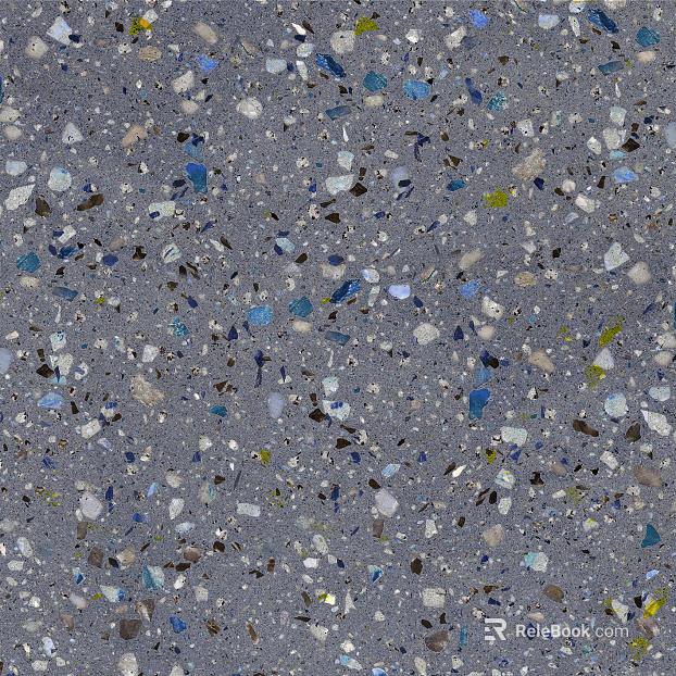 colored terrazzo texture