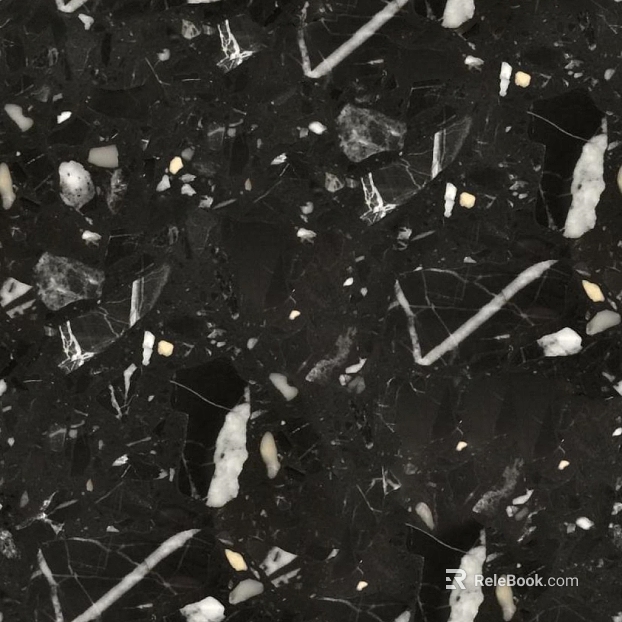 terrazzo black terrazzo seamless texture