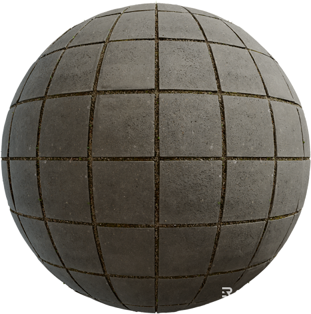 Stone Paving PBR texture