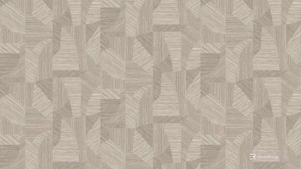 Modern French Rice Grey Geometric Texture Wallpaper texture