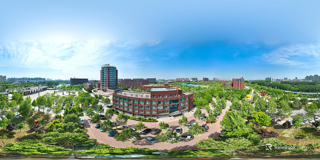 HDR City Panorama texture