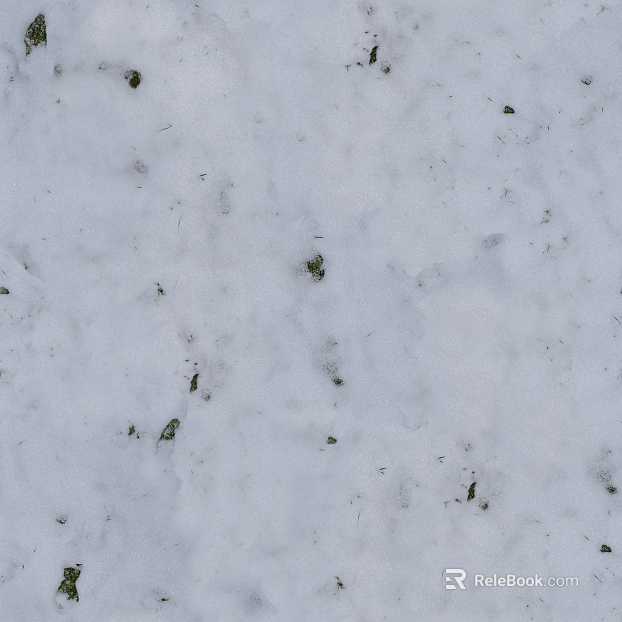 Snowy ground texture