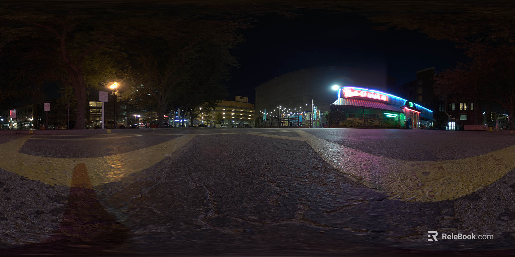 City Night View HDR texture