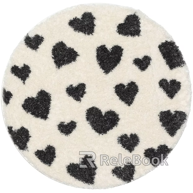Round carpet texture