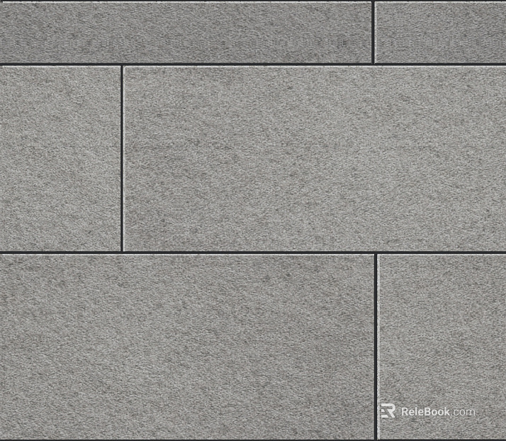 Granite gray I-word floor tile texture