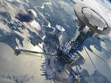 Satellite 3d model