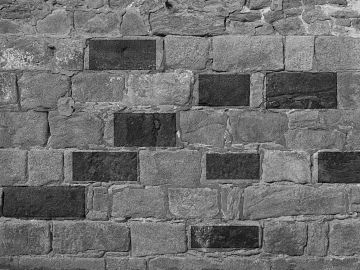 Deep gray brick wall building exterior wall texture (ID:ffaeh771496)