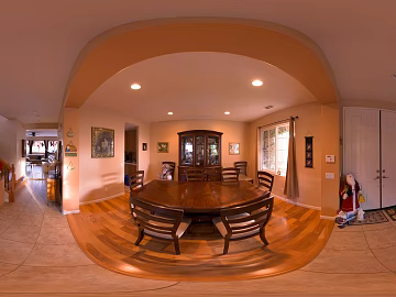 Cozy Dining Room Living Room Indoor HDR texture (ID:ffach704413)