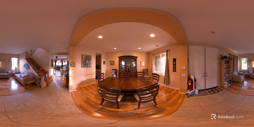 Cozy Dining Room Living Room Indoor HDR texture