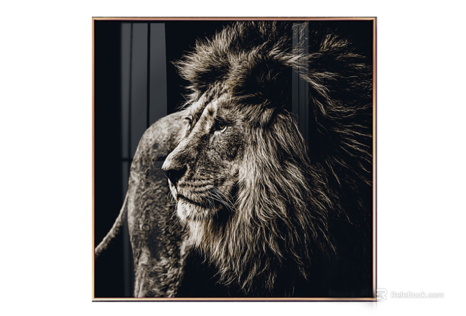 Animal painting texture