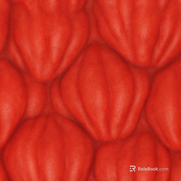 Red pattern soft leather background wall texture
