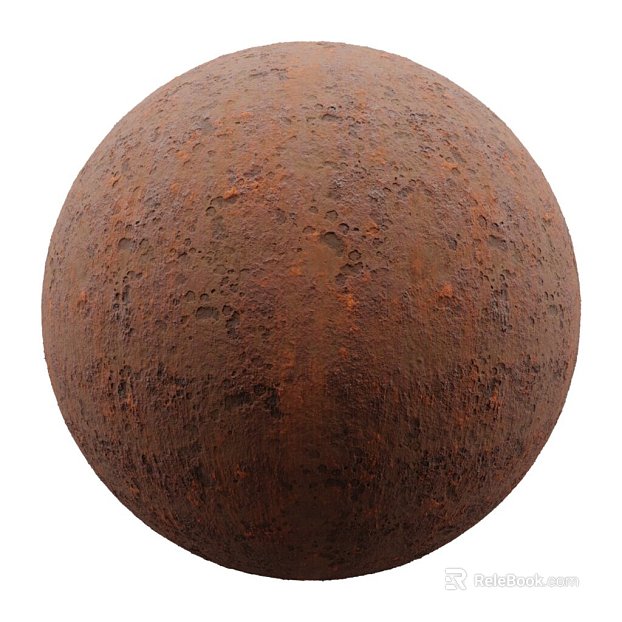 Rusted Metal PBR texture
