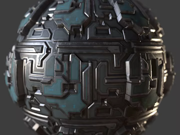 Sci-fi Space Capsule PBR texture (ID:ffach278181)