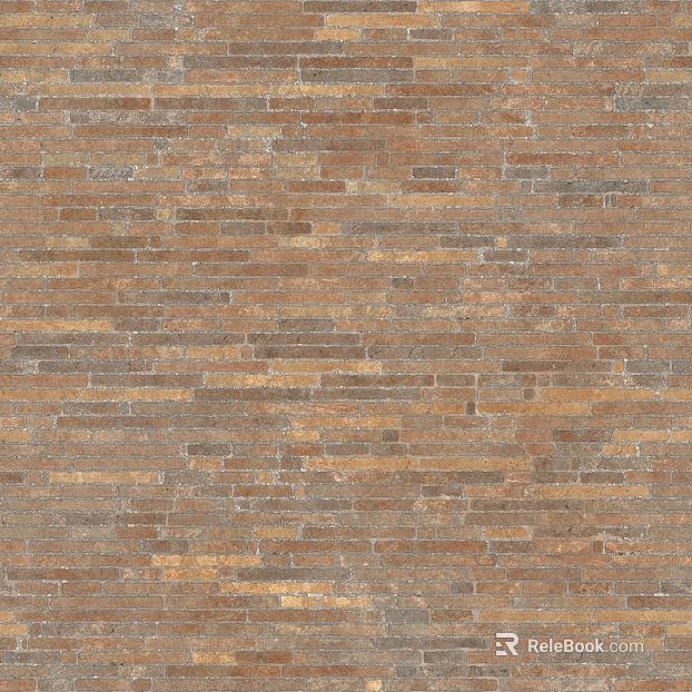 Retro tan brick wall background wall texture