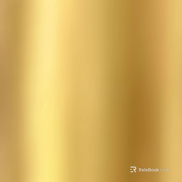 Metallic gold-tone brushed metal texture