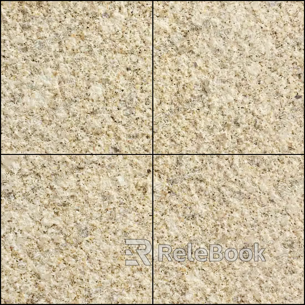 granite yellow rust stone litchi surface granite pavement texture