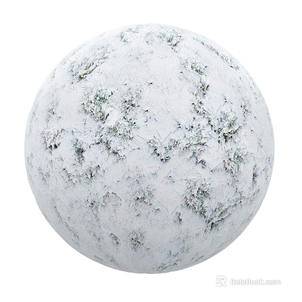 Snow PBR texture