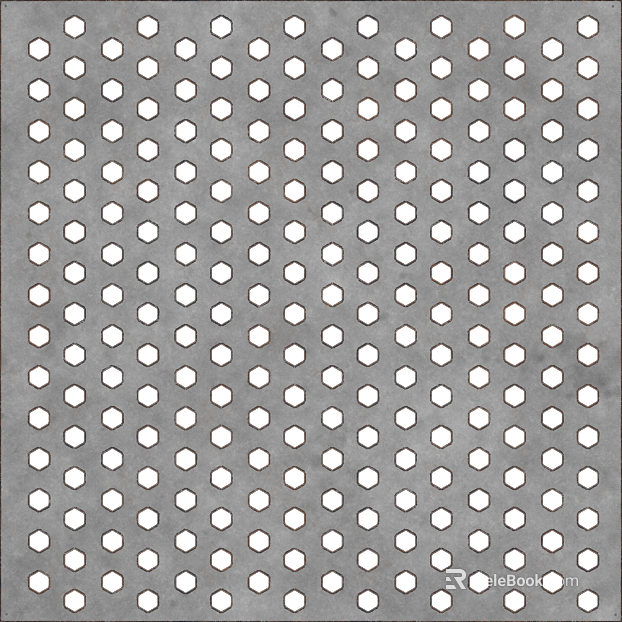 Perforated plate texture