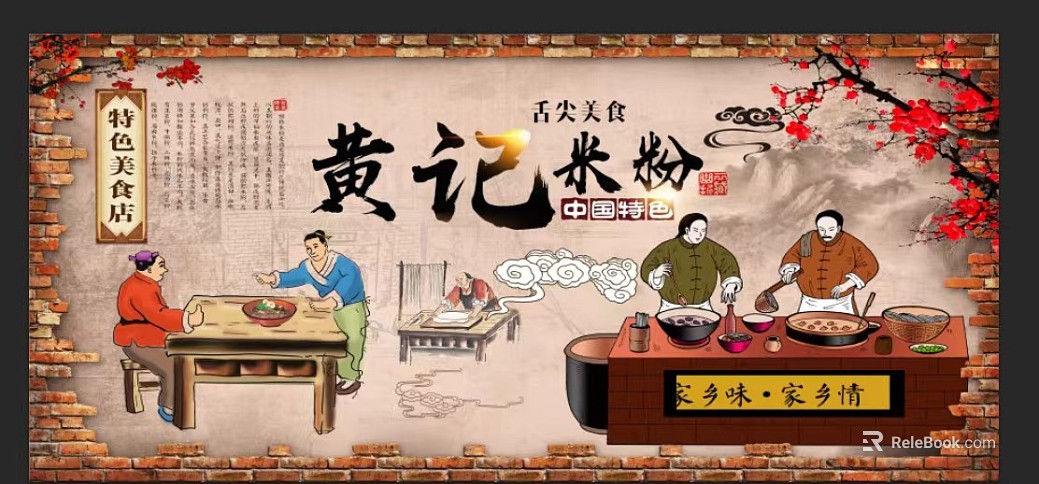 Wall painting texture