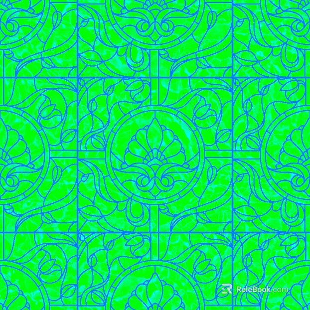 turquoise artistic pattern tiles texture