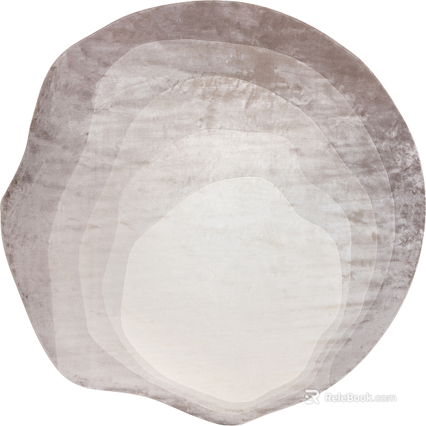 Modern Round Carpet texture