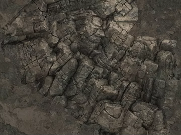 Dark gray rock outdoor ground stone texture (ID:ffaeh459716)