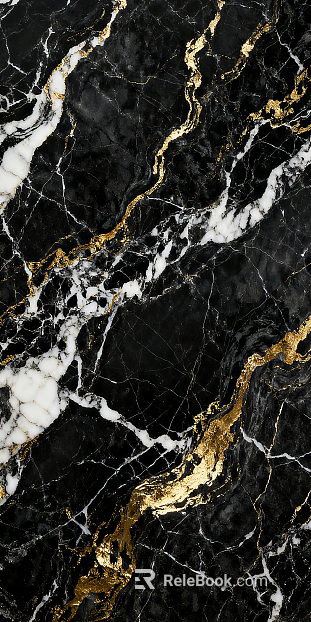 Black gilt marble rock slab texture
