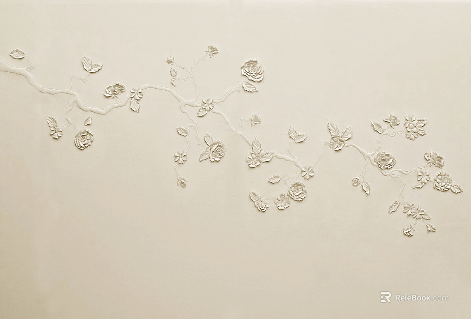 three-dimensional physical painting texture