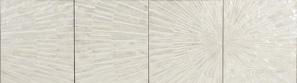 Off-white Radiated Marble Wall Tile texture