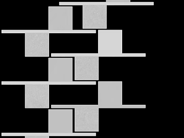 Light gray geometric tile for wall decoration texture (ID:ffaeh451524)