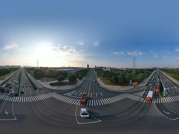 Outdoor Road HDR texture (ID:ffaeh191501)