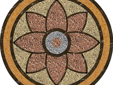 Ground parquet rain flower stone parquet ground texture (ID:ffacg81115)
