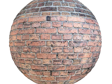Brick wall PBR texture (ID:ffach360714)