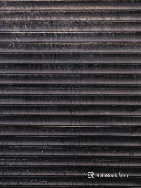Rolling shutter door texture