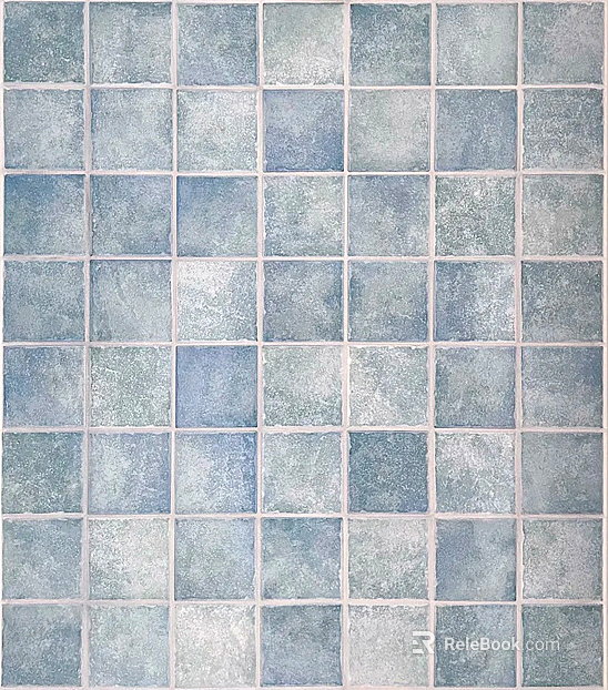 Mosaic Modern Art Tile Mix and Match Style Tile Art Stitching Wall Tile Stitching Tile Blue Mosaic texture