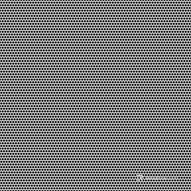 Perforated plate metal texture