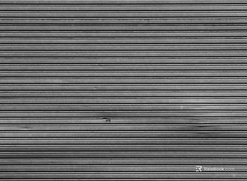 Rolling shutter door texture