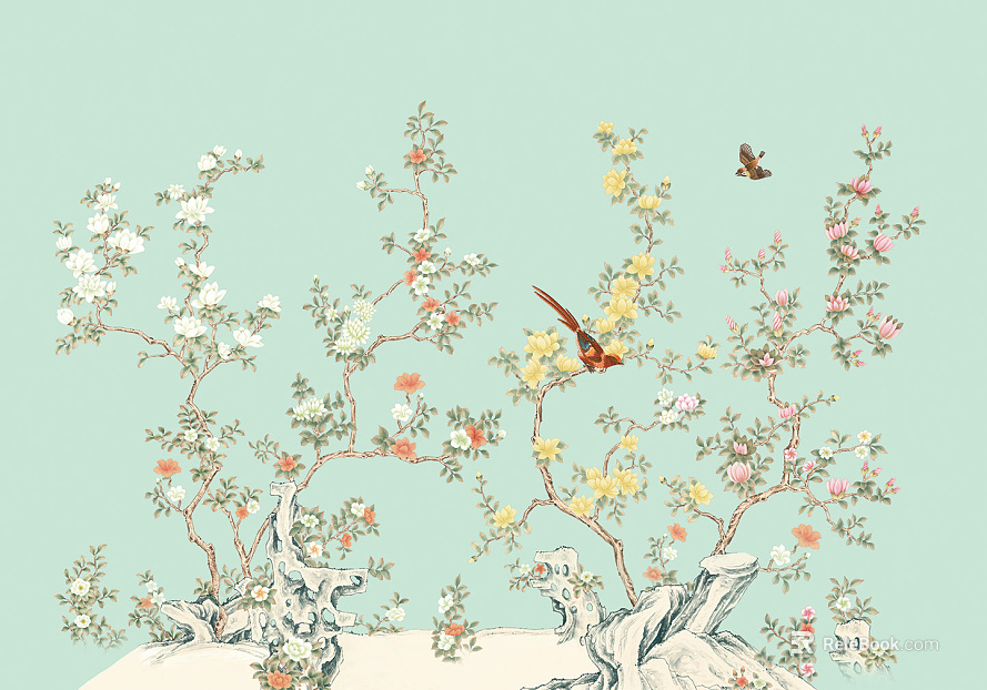 animal and plant pattern texture