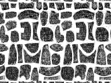 Black and White Bump Mesh Texture Decorative Background 3d model