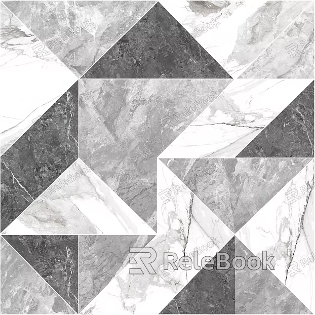marble parquet black and white gray marble parquet texture