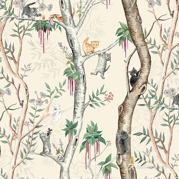 Children's Wallpaper texture
