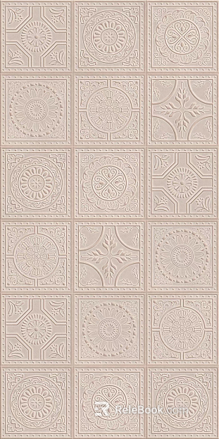 Vintage cream clay tiles texture